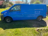 Usata VW Transporter 150 CV (110 kW) 2019 Blu Furgone