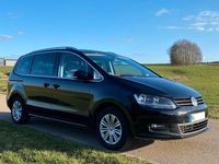 Gebraucht VW Sharan Allstar 150 PS (110 kW) 2016 Schwarz Van / Kleinbus