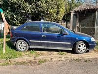 Gebraucht Opel Astra 90 PS (66 kW) 2001 Blau Coupé