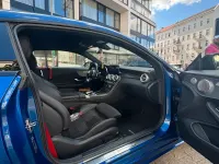 Gebraucht Mercedes C200 AMG line Plus 184 PS (135 kW) 2022 Blau Coupé