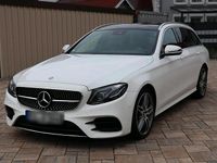 Gebraucht Mercedes E220 AMG line 194 PS (142 kW) 2017 Weiß Kombi