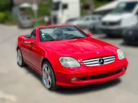 Gebraucht Mercedes SLK320 218 PS (160 kW) 2001 Rot Cabrio