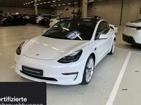 Gebraucht Tesla Model 3 Performance 377 kW (513 PS) 2021 Weiß Limousine