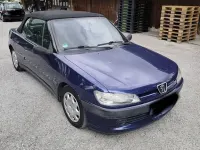 Gebraucht Peugeot 306 Cabriolet 88 PS (64 kW) 1998 Blau Cabrio