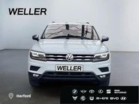 Gebraucht VW Tiguan Allspace Highline 150 PS (110 kW) 2021 Weiss SUV