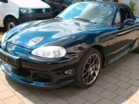 Gebraucht Mazda MX5 110 PS (80 kW) 2004 Schwarz Cabrio