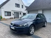 Gebraucht VW Golf VI 80 PS (58 kW) 2009 Blau Kleinwagen