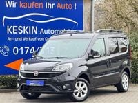 Gebraucht Fiat Doblò Lounge 120 PS (88 kW) 2017 Schwarz Van / Kleinbus