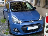 Gebraucht Hyundai i10 Trend 67 PS (49 kW) 2015 Blau Kleinwagen