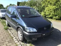 Gebraucht Opel Zafira Selection 125 PS (91 kW) 2002 Blau Van / Kleinbus