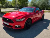 Gebraucht Ford Mustang GT 421 PS (309 kW) 2017 Rot Cabrio