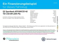 Gebraucht Audi Q5 Sportback Advanced Plus 204 PS (150 kW) 2023 Schwarz SUV