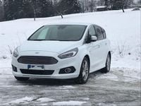 Gebraucht Ford S-MAX Titanium 150 PS (110 kW) 2018 Weiß Van / Kleinbus