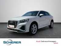 Gebraucht Audi Q2 Ambiente 150 PS (110 kW) 2021 Gletscherweiß metallic (metallic) SUV