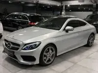 Gebraucht Mercedes C200 AMG line 184 PS (135 kW) 2018 Silber Coupé