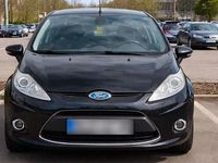 Gebraucht Ford Fiesta 82 PS (60 kW) 2008 Schwarz Kleinwagen
