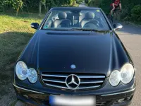 Gebraucht Mercedes CLK200 184 PS (135 kW) 2008 Schwarz Cabrio