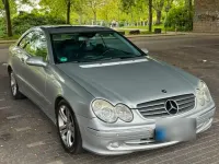Gebraucht Mercedes CLK320 218 PS (160 kW) 2002 Silber Coupé