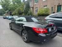 Gebraucht Mercedes E250 204 PS (150 kW) 2012 Schwarz Cabrio