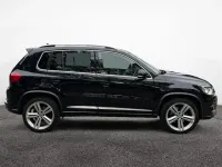 Gebraucht VW Tiguan R-line 177 PS (130 kW) 2015 Schwarz SUV