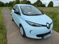 Usata Renault Zoe 42 kW (58 CV) 2015 Blu Utilitaria