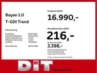 Gebraucht Hyundai Bayon Trend 101 PS (74 kW) 2023 Mangrove green / mic SUV