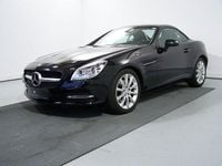 Gebraucht Mercedes SLK250 204 PS (150 kW) 2015 Obsidianschwarz  metalliclack (metallic) Cabrio