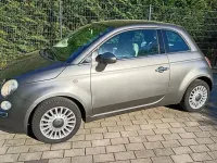 Gebraucht Fiat 500 Lounge 69 PS (50 kW) 2011 Grau Limousine