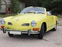 Brugt VW Karmann Ghia Karmann 50 HK (36 kW) 1973 Gul Coupe