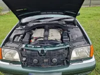 Gebraucht Mercedes S600 408 PS (300 kW) 1991 Grün Limousine