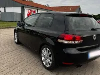 Gebraucht VW Golf VI 122 PS (89 kW) 2009 Schwarz Kleinwagen