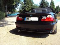 Gebraucht BMW 318 Cabriolet 194 PS (142 kW) 2002 Schwarz metallic Cabrio