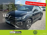 Gebraucht VW T-Roc Cabriolet Goal 116 PS (85 kW) 2025 Deep black perleffekt schwarz Cabrio