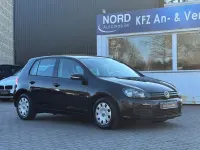 Gebraucht VW Golf VI Comfortline 105 PS (77 kW) 2011 Schwarz Kleinwagen