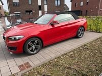 Gebraucht BMW 218 Comfort Edition 136 PS (100 kW) 2019 Rot Cabrio