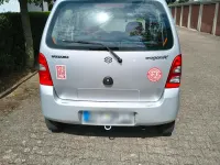 Gebraucht Suzuki Wagon R 90 PS (66 kW) 2004 Silber Van / Kleinbus