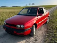 Gebraucht VW Golf Cabriolet 90 PS (66 kW) 1995 Rot Cabrio