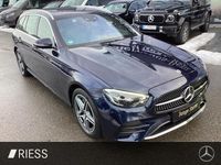 Gebraucht Mercedes E300 AMG 194 PS (142 kW) 2022 Metalliclack nautikblau Kombi