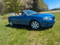 Gebraucht Audi A4 Cabriolet 163 PS (119 kW) 2006 Blau Cabrio
