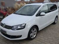Gebraucht VW Sharan 150 PS (110 kW) 2021 Weiß Van / Kleinbus