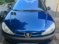 Gebraucht Peugeot 206 75 PS (55 kW) 2002 Blau Kleinwagen