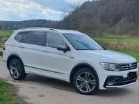 gebraucht VW Tiguan Allspace R-Line 2.0 TDI DSG Navi AHK Pano