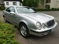 Gebraucht Mercedes CLK200 136 PS (100 kW) 1998 Silber Coupé