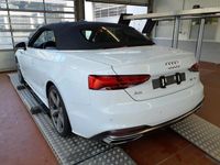 Gebraucht Audi A5 Cabriolet Advanced 163 PS (119 kW) 2022 Gletscherweiß metallic/verdeck Cabrio