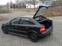 Gebraucht Opel Astra 84 PS (61 kW) 2002 Schwarz Limousine