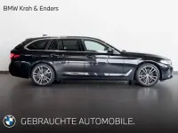 Gebraucht BMW 520 Luxury Line 197 PS (144 kW) 2021 Black sapphire metallic (schwarz) Kombi