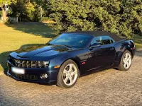 Gebraucht Chevrolet Camaro SS 405 PS (297 kW) 2011 Blau Cabrio