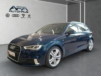 Gebraucht Audi A3 Sportback S-Line 190 PS (139 kW) 2017 Blau Kleinwagen