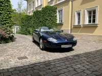 Gebraucht Jaguar XKR S 363 PS (266 kW) 2000 Blau Cabrio