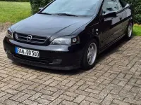 Gebraucht Opel Astra Cabriolet 101 PS (74 kW) 2002 Schwarz Cabrio
